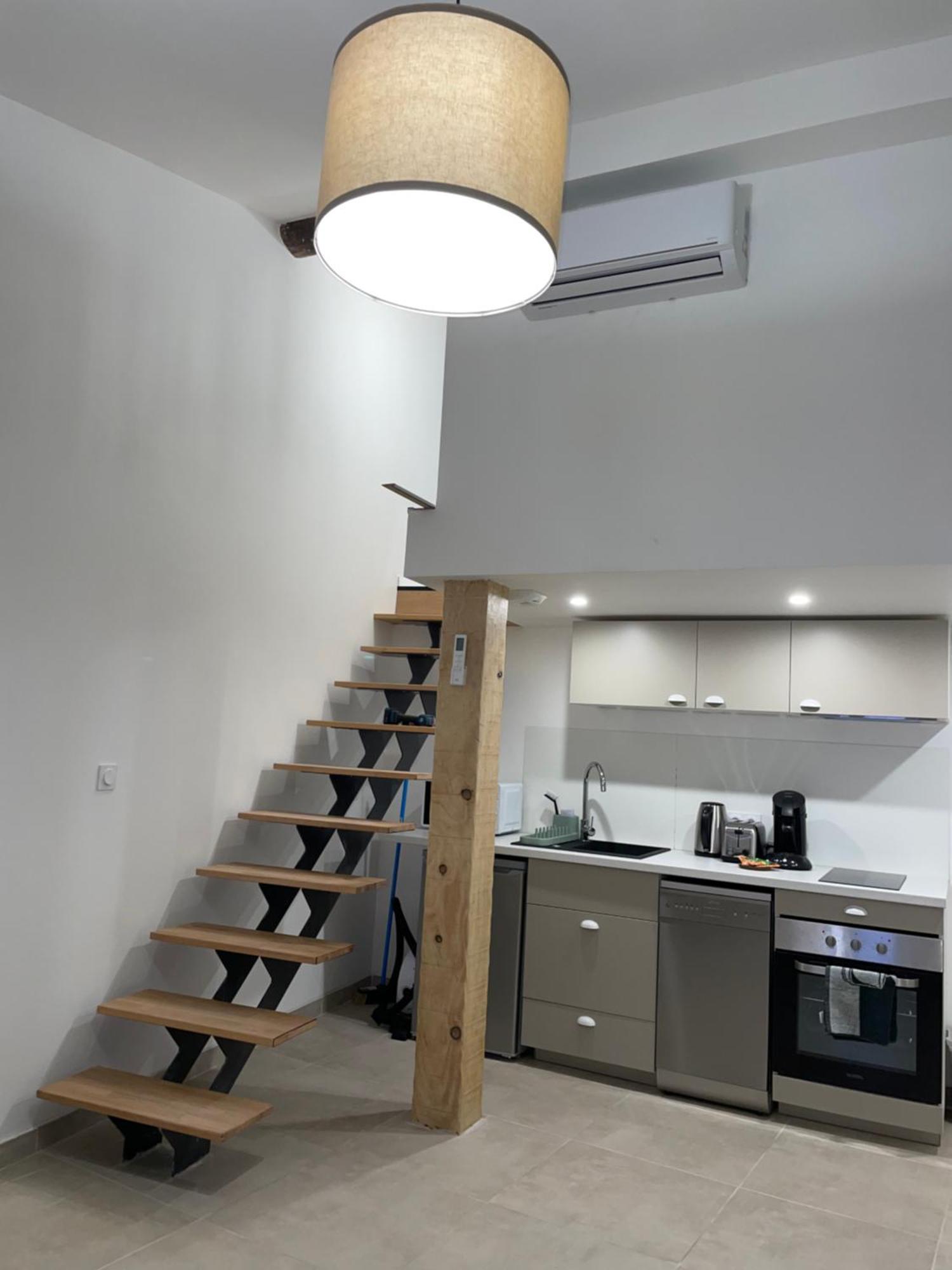 Duplex Raffine, Elegant & Climatise - La Mezz Apartment นีมส์ ภายนอก รูปภาพ